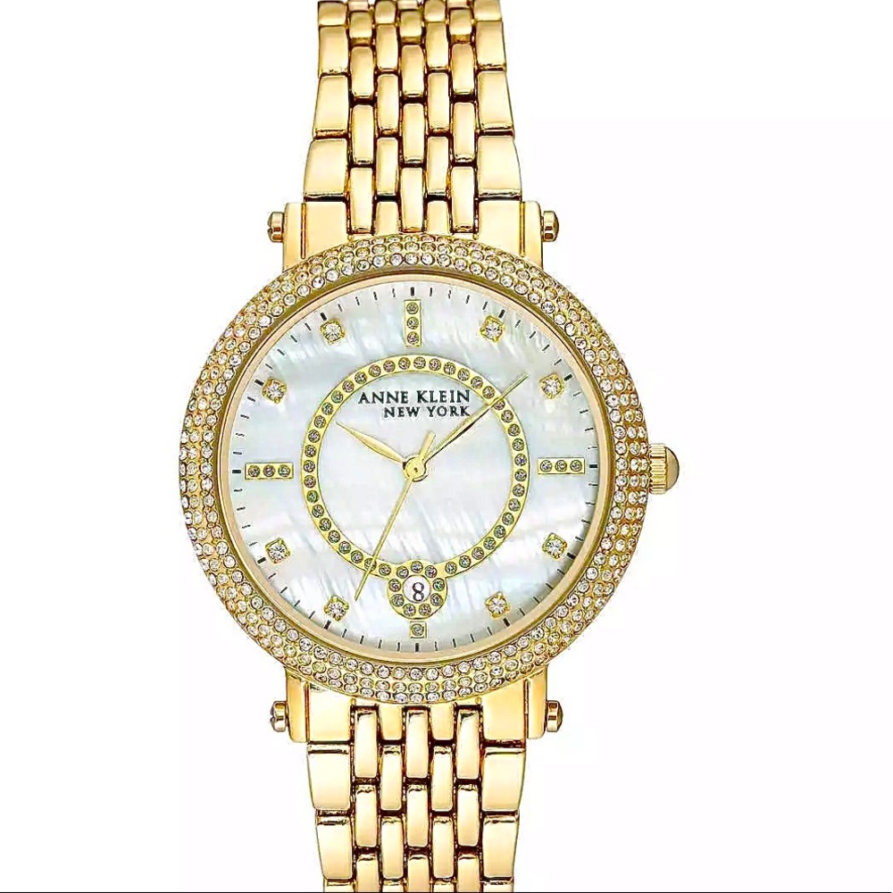 Anne Klein New York Crystal Watch